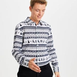 Jule-Sweaters - Juleskjorte - Vinter - L