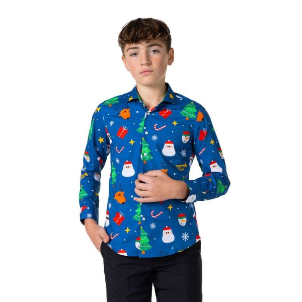 OpposuitsÂ® Festivity Blue Skjorte