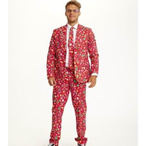 Jule-Sweaters - The Red Christmas Suit - L