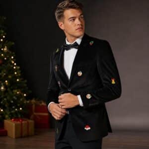 OpposuitsÂ® Christmas X-Mas Icons Blazer Sort