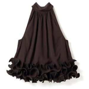 NOELLA dame bluse N-MARJOLANIE - Chocolate